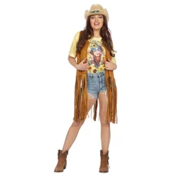 Hippie Frynsevest Kostume