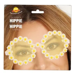 Hippie Marguerit Briller Gul