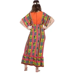 Hippie Maxikjole Kostume