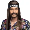 Hippie Overskæg Brun