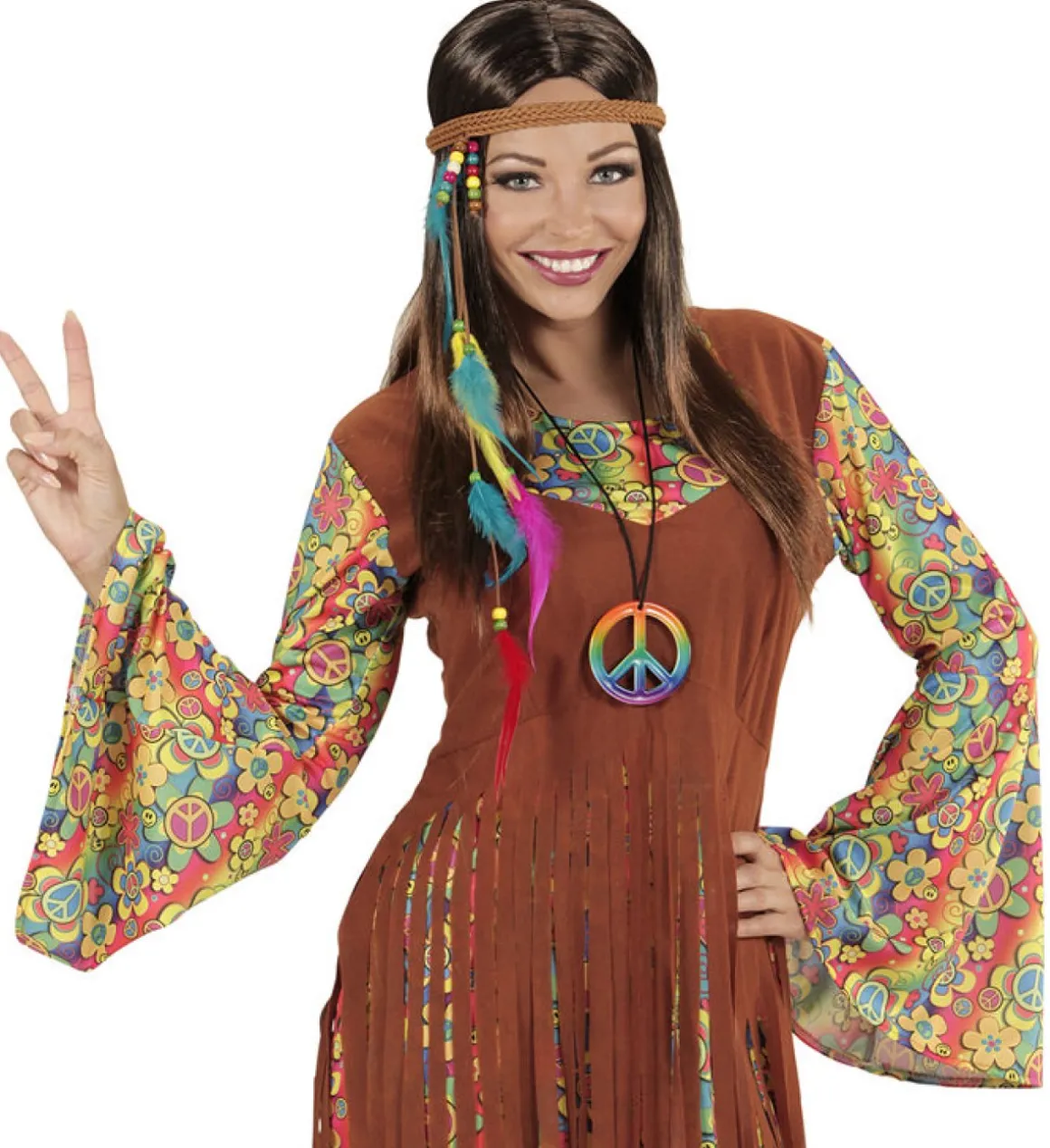Hippie Pandebånd Brun