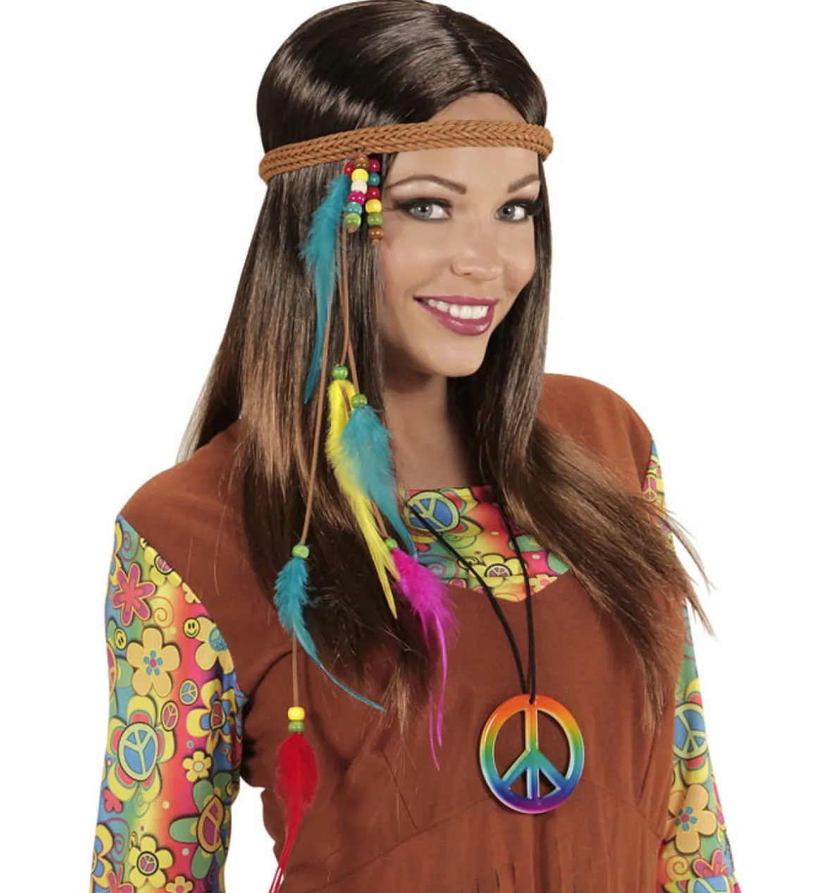 Hippie Pandebånd Brun