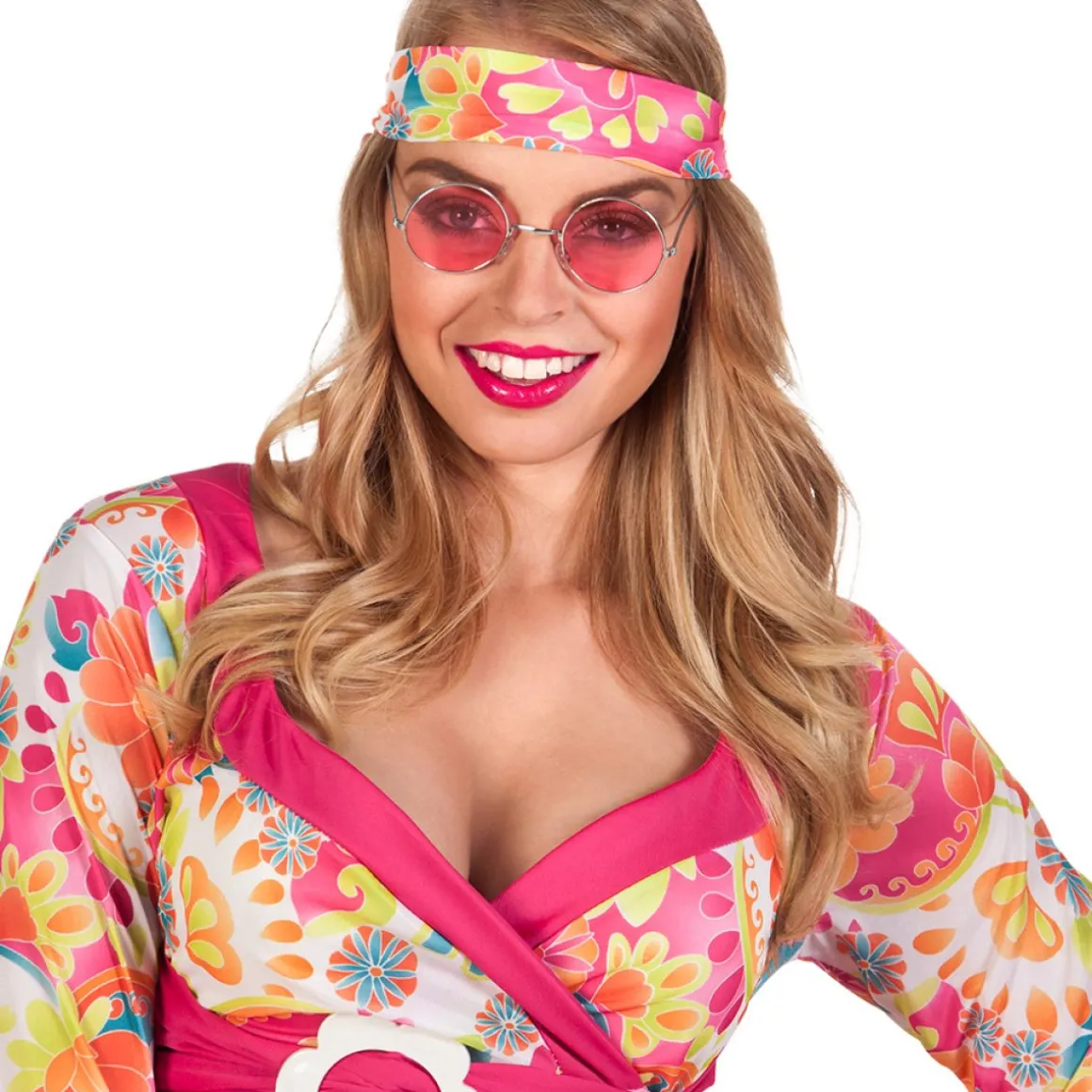 Hippie Partybriller Lyserød