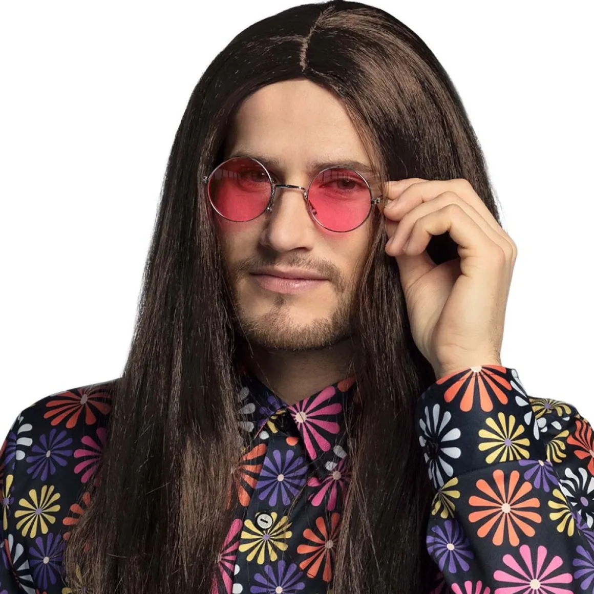 Hippie Partybriller Lyserød