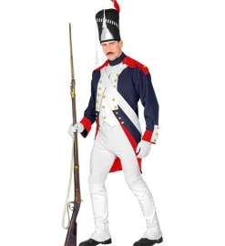 Historisk Fransk Uniform Kostume