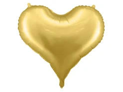 Hjerte Folieballon Guld