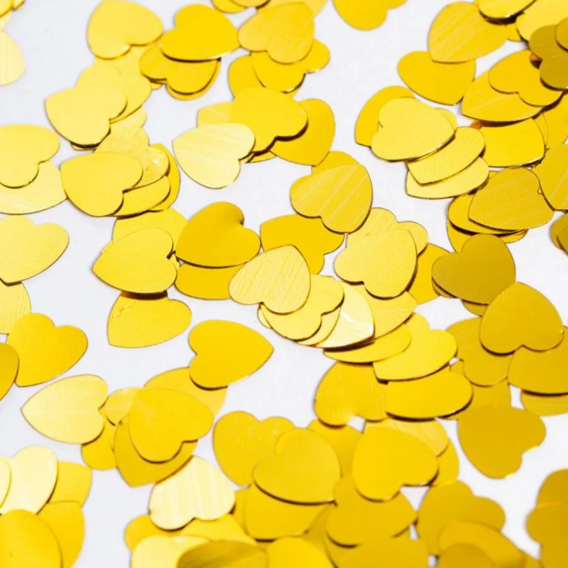Hjerte Konfetti Guld