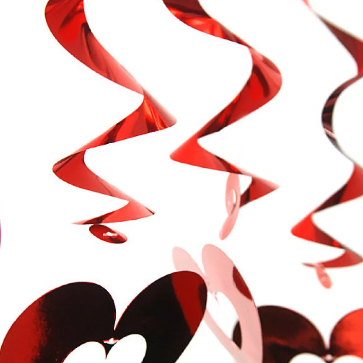 Hjerte Swirls Rød