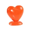 Hjerte Bordkortholder Mørk Orange