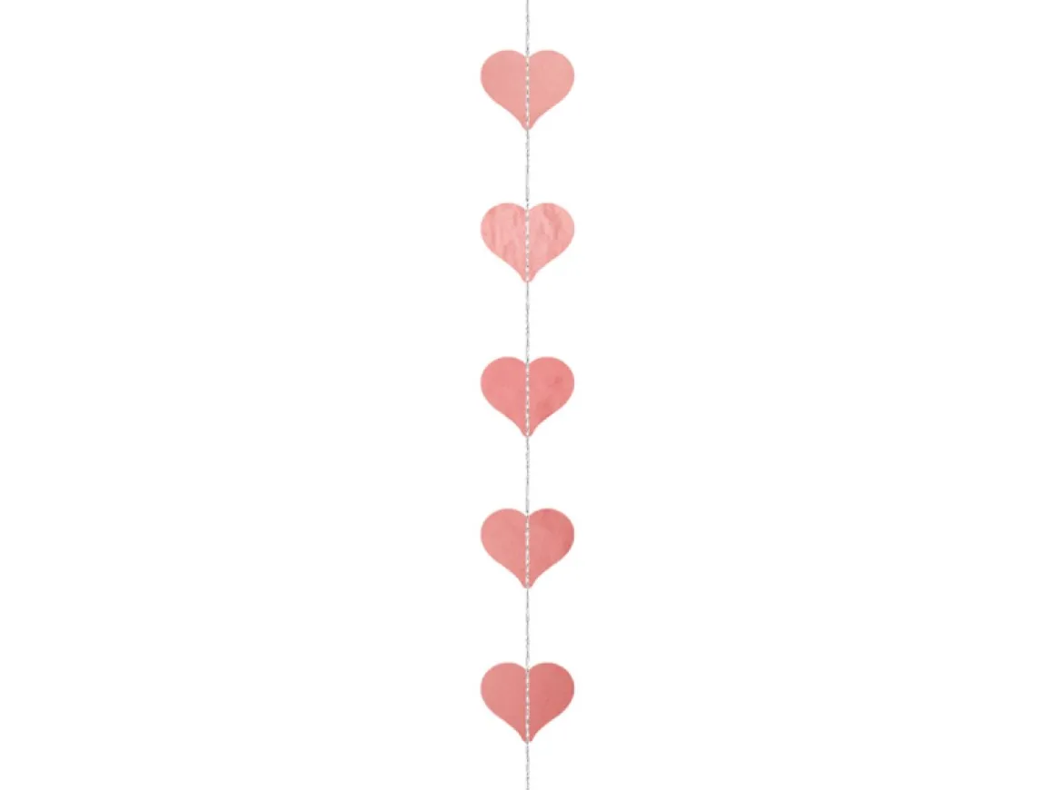 Hjerte Guirlande Rosaguld