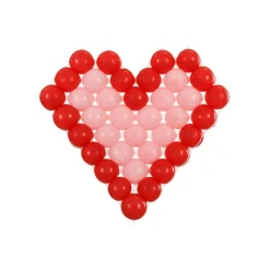 Hjerte Latexballon Figur