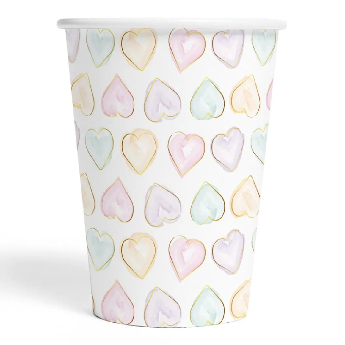Hjerte Papkrus Pastel