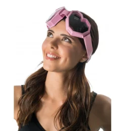 Hjerte Partybriller Goggles Lyserød