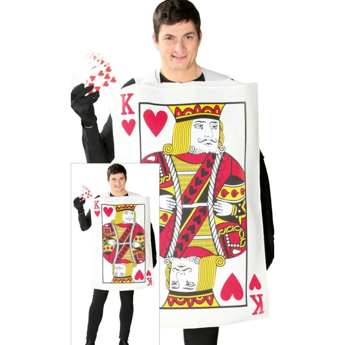 Hjerterkonge Kostume