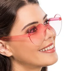 Hjerte Solbriller Rosa