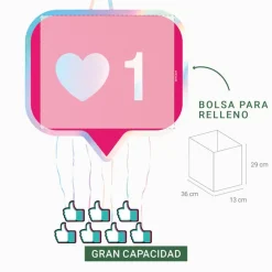 Hjerte Taleboble Piñata Pink