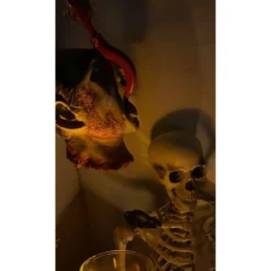 Hængende Zombiehoved Med Krog