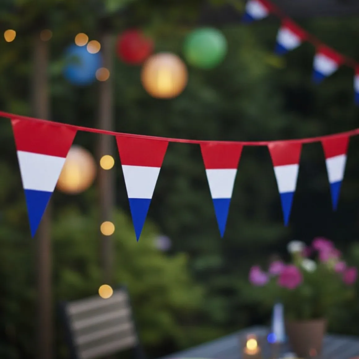 Holland Vimpel Flagguirlande