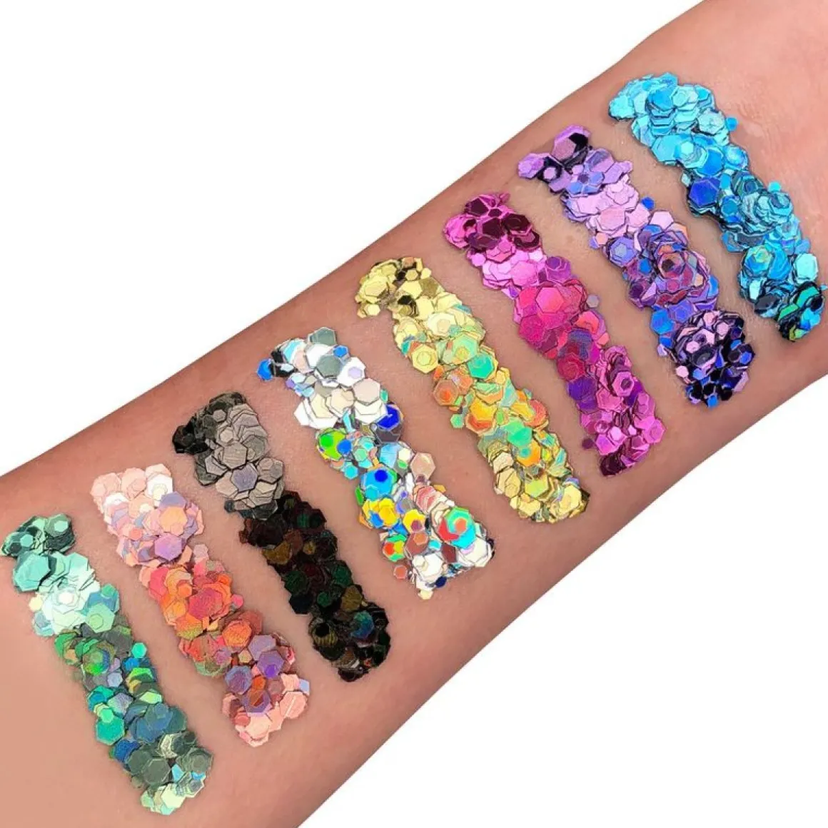 Holografisk Chunky Glitter