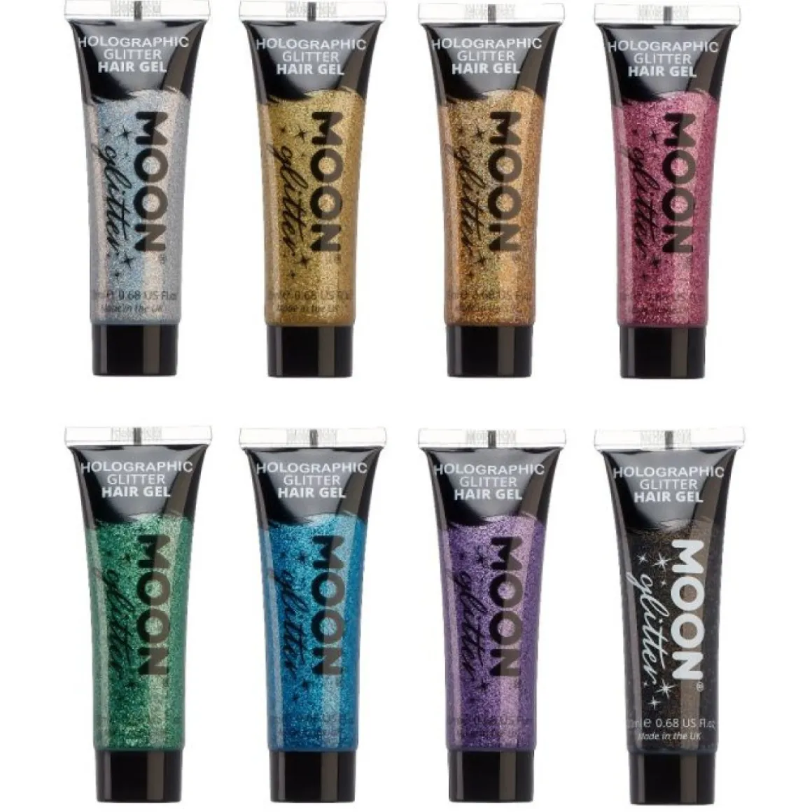 Holografisk Glitter Hår Gel