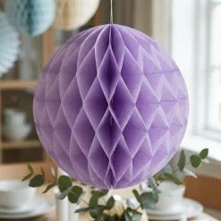 Honeycomb Dekoration Lilla