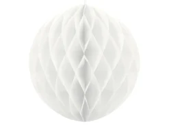 Honeycomb Papirskugle Hvid