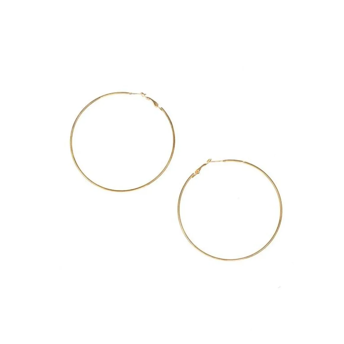 Hoops Øreringe Guld