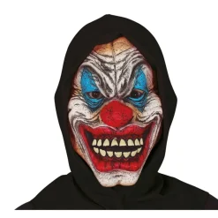 Horror Klovn Vinylmaske Med Hætte