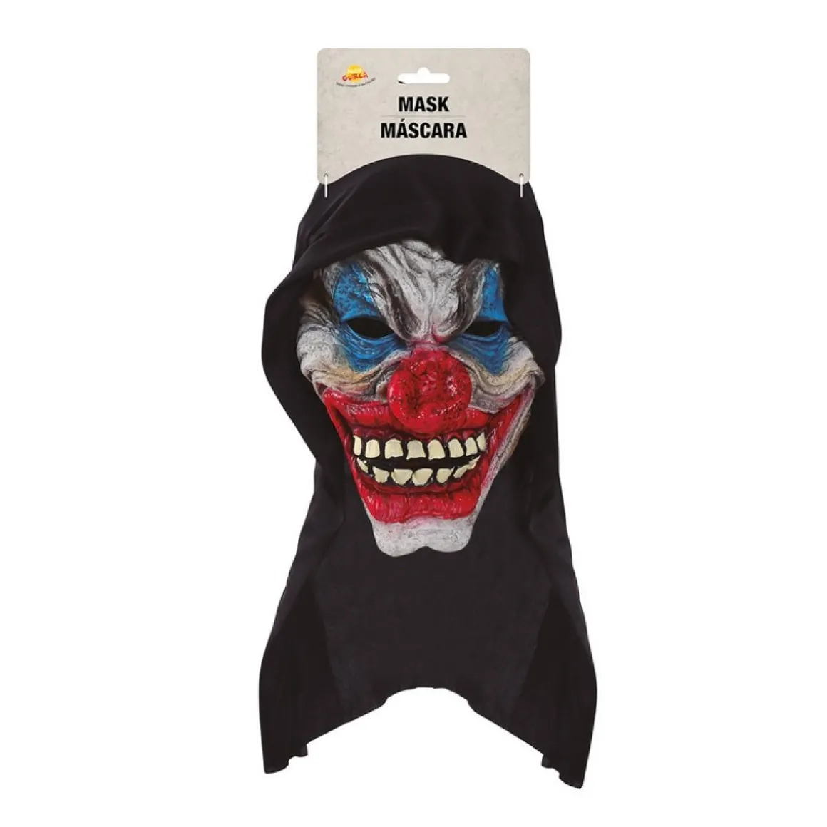 Horror Klovn Vinylmaske Med Hætte