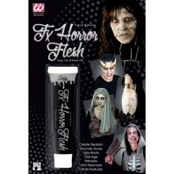 Horror Latex Hud Grå