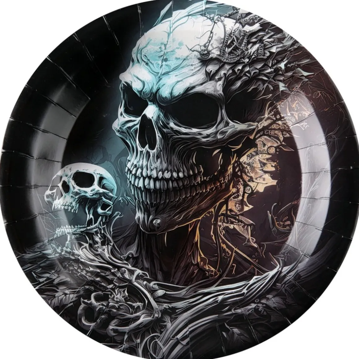 Horror Skelet Paptallerkener