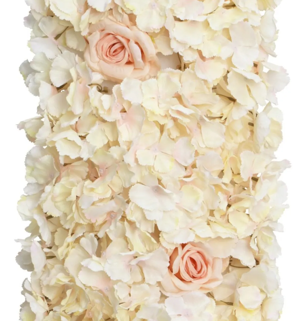Hortensia Bordløber Hvid/Rosa