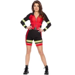 Hot Brandkvinde Kostume