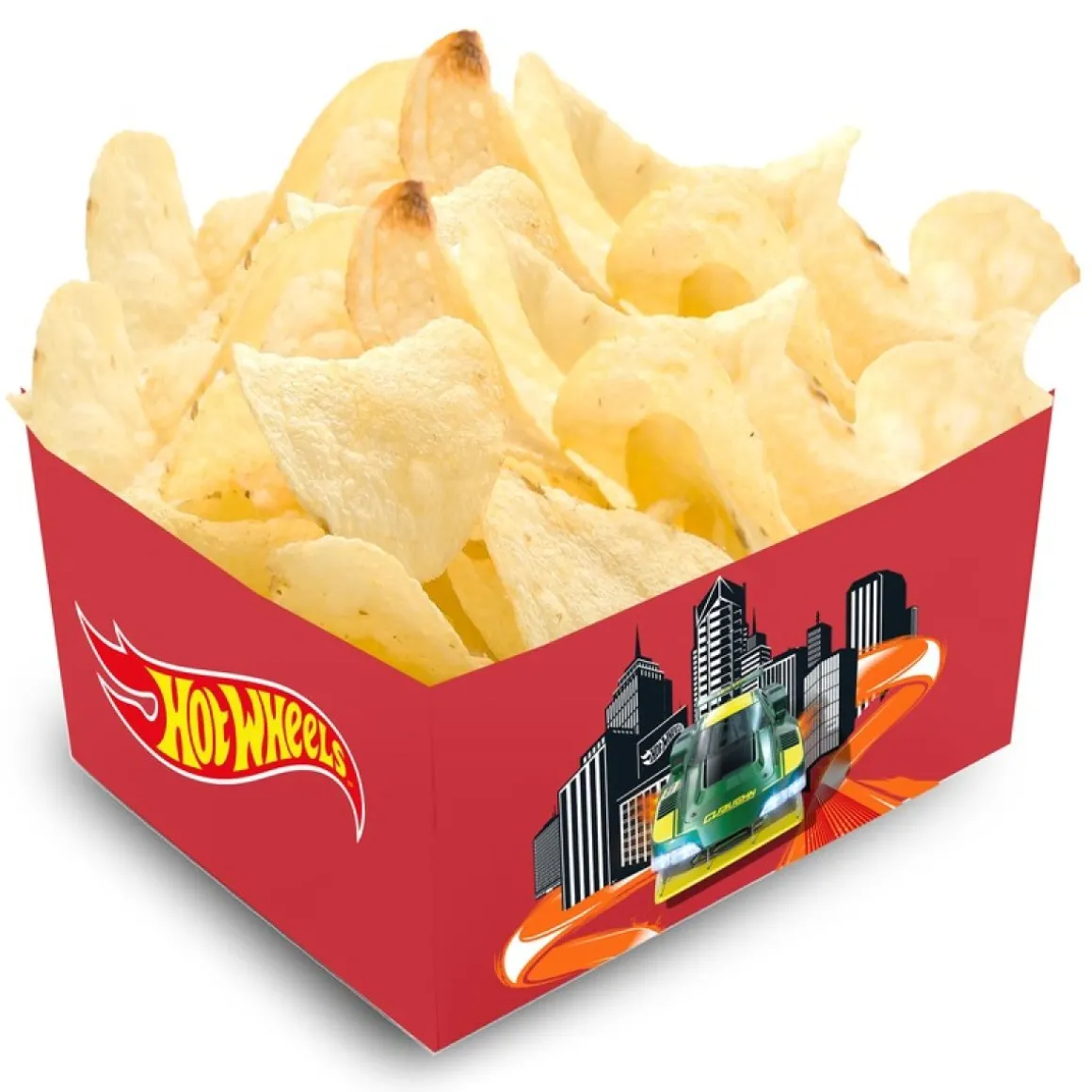 Hot Wheels® Popcornbægre Rød