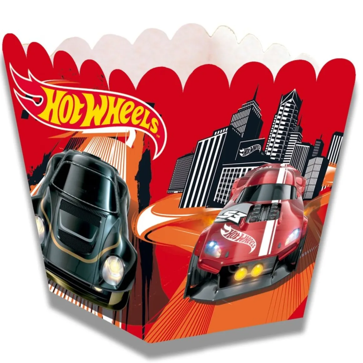 Hot Wheels® Popcornbægre Rød