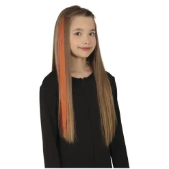 Hår Extensions Orange