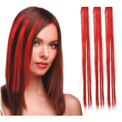 Hår Extensions Rød