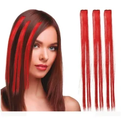 Hår Extensions Rød