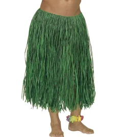 Hula Hawaiiskørt Grøn