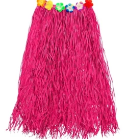 Hula Langt Stråskørt Pink