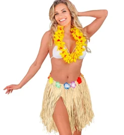 Hula Stråskørt Beige