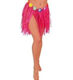 Hula Stråskørt Pink
