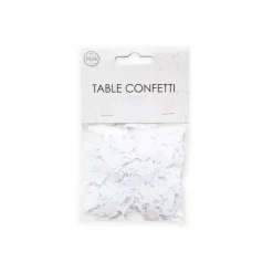 Hvid Due Konfetti
