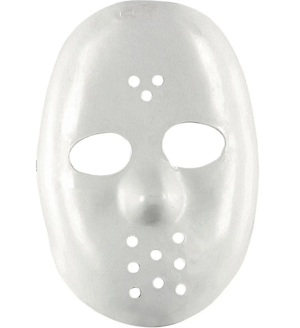 Hvid hockey maske