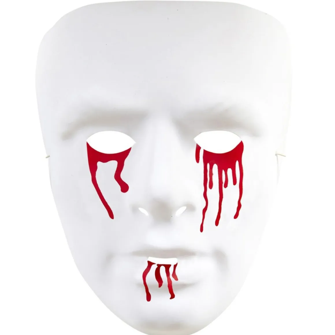 Hvid Maske Med Blod