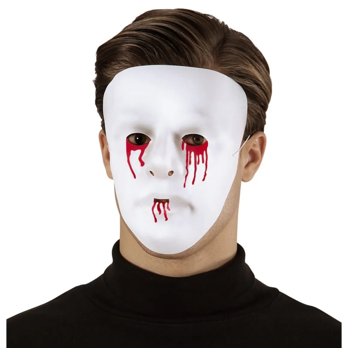 Hvid Maske Med Blod