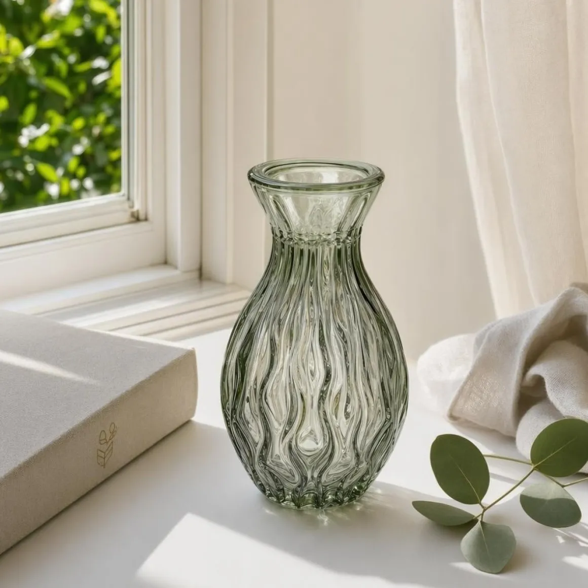 Hydra Vase Olivengrøn