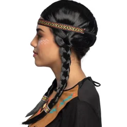 Indianer Fletning Paryk