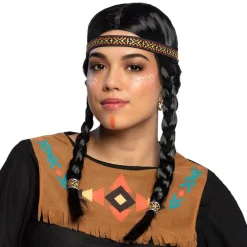Indianer Fletning Paryk