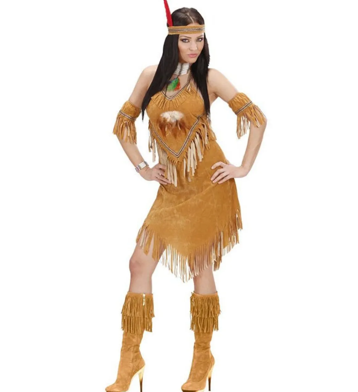 Indianer Jæger Kostume